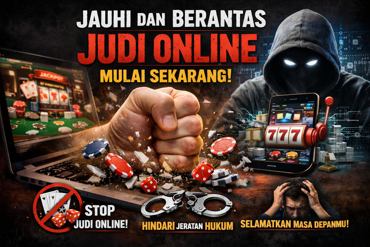 Jauhi dan Berantas Judi Online Mulai Sekarang