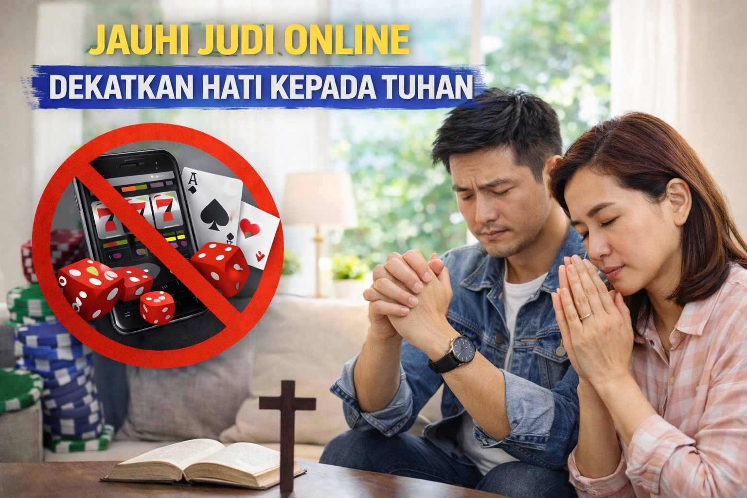 Jauhi Judi Online, Dekatkan Hati kepada Tuhan