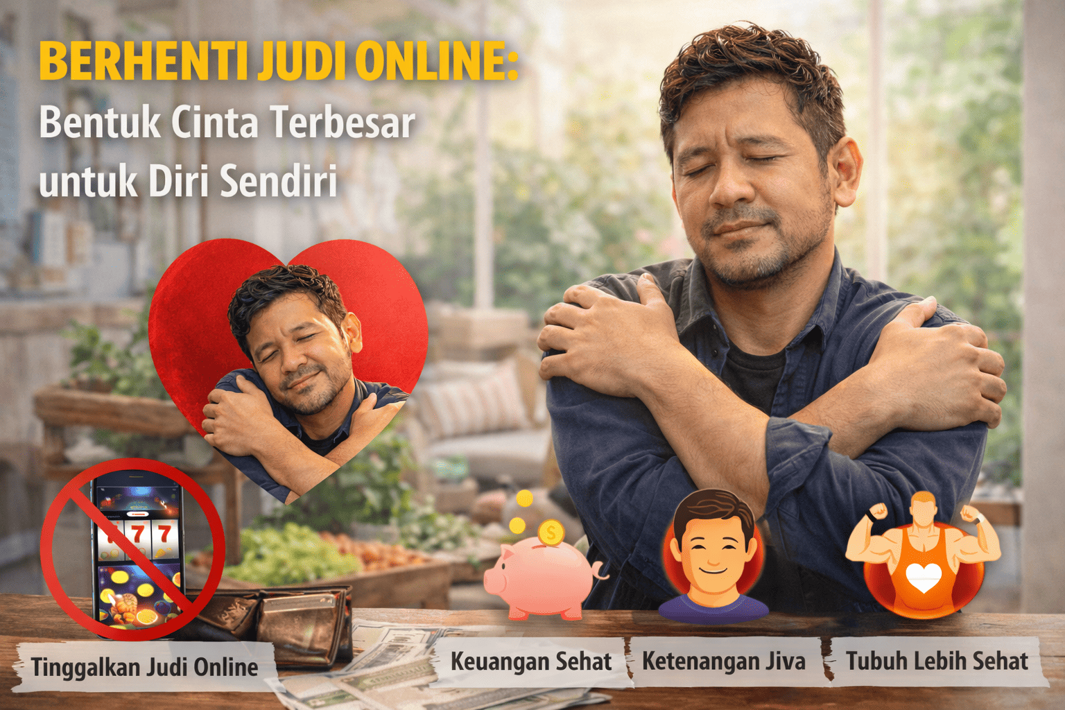 Berhenti Judi Online: Bentuk Cinta Terbesar untuk Diri Sendiri