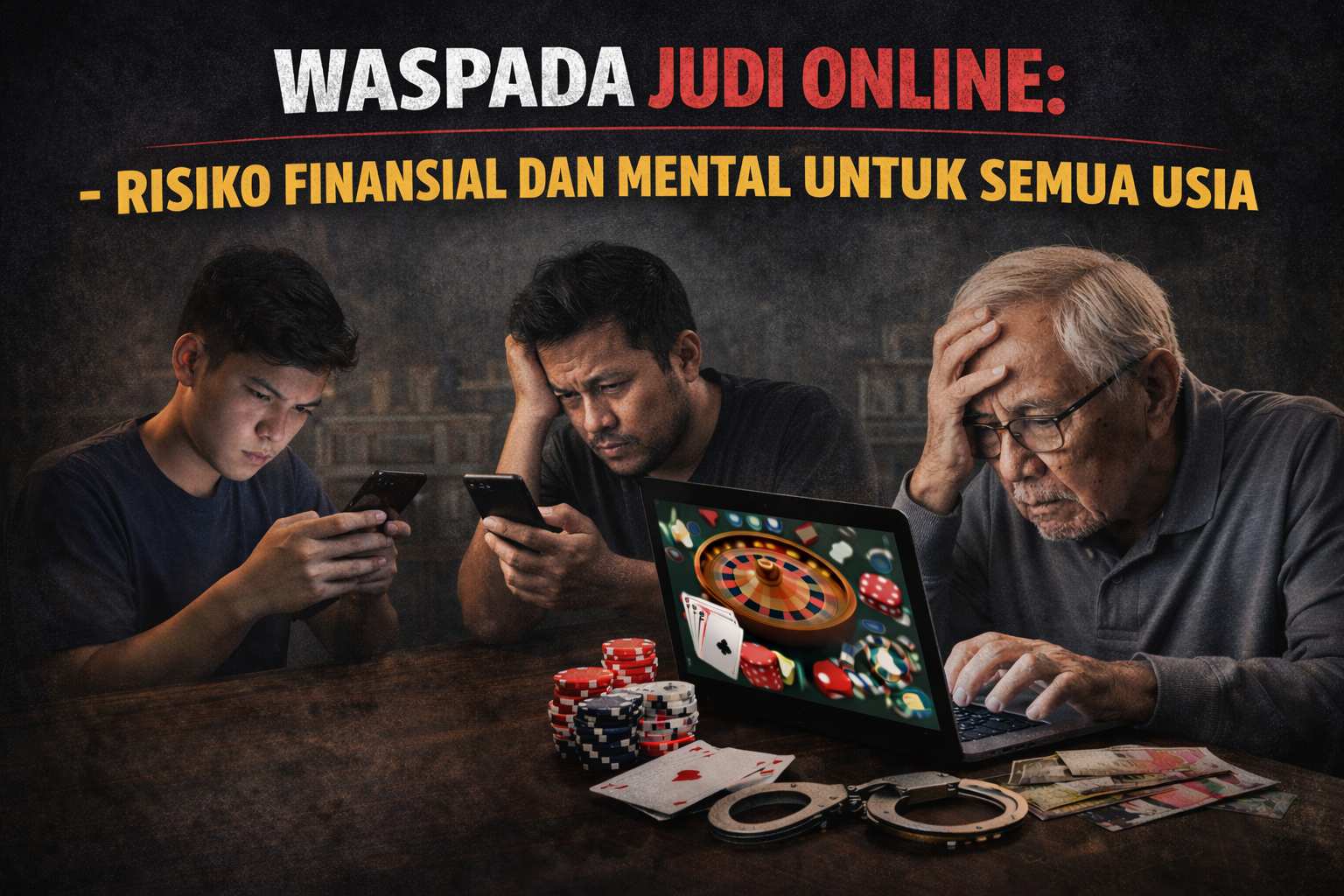 Waspada Judi Online: Risiko Finansial dan Mental untuk Semua Usia