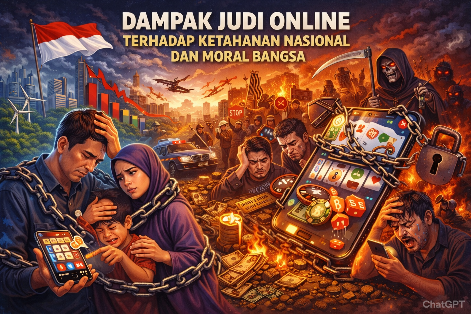 Dampak Judi Online terhadap Ketahanan Nasional dan Moral Bangsa