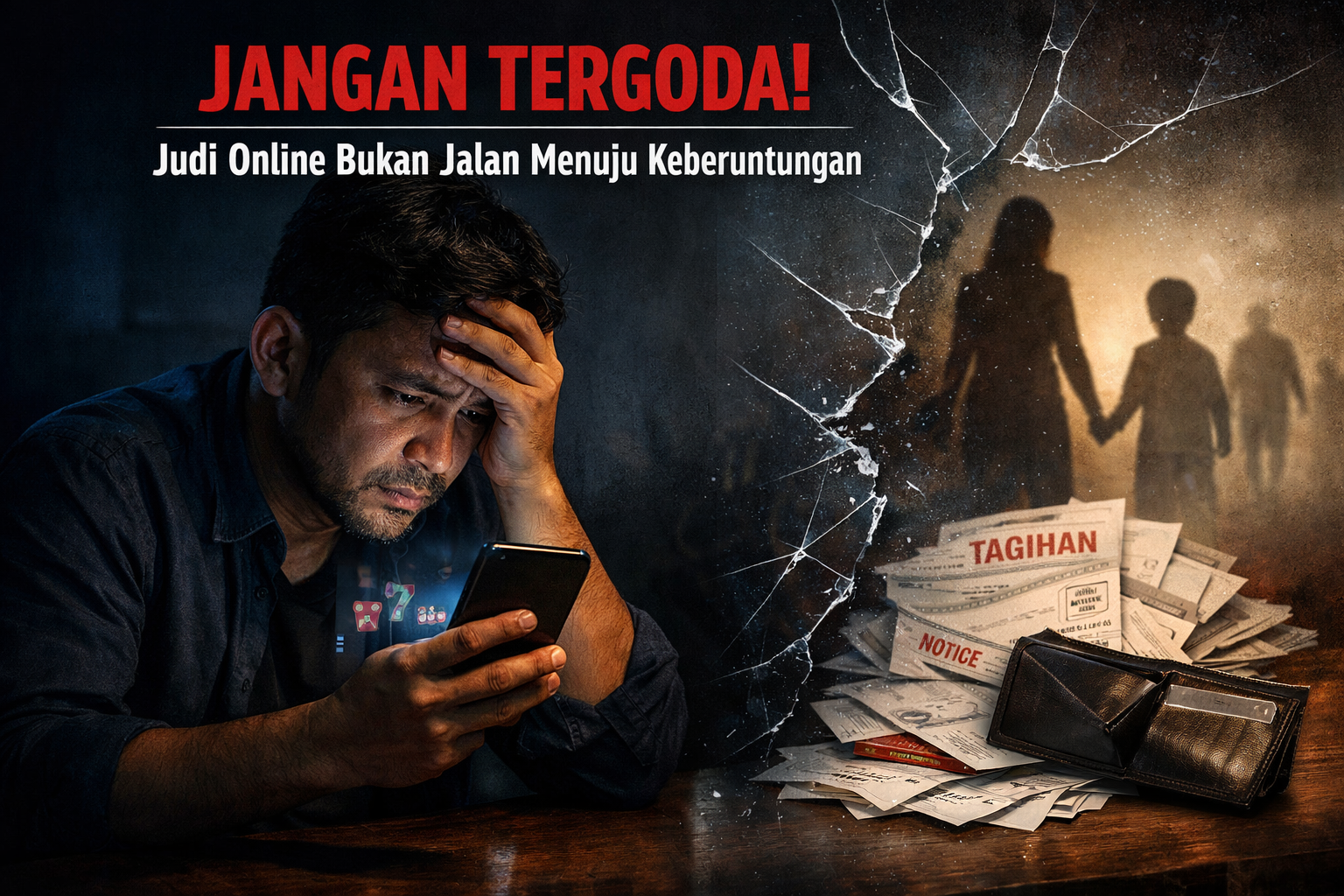 Jangan Tergoda! Judi Online Bukan Jalan Menuju Keberuntungan