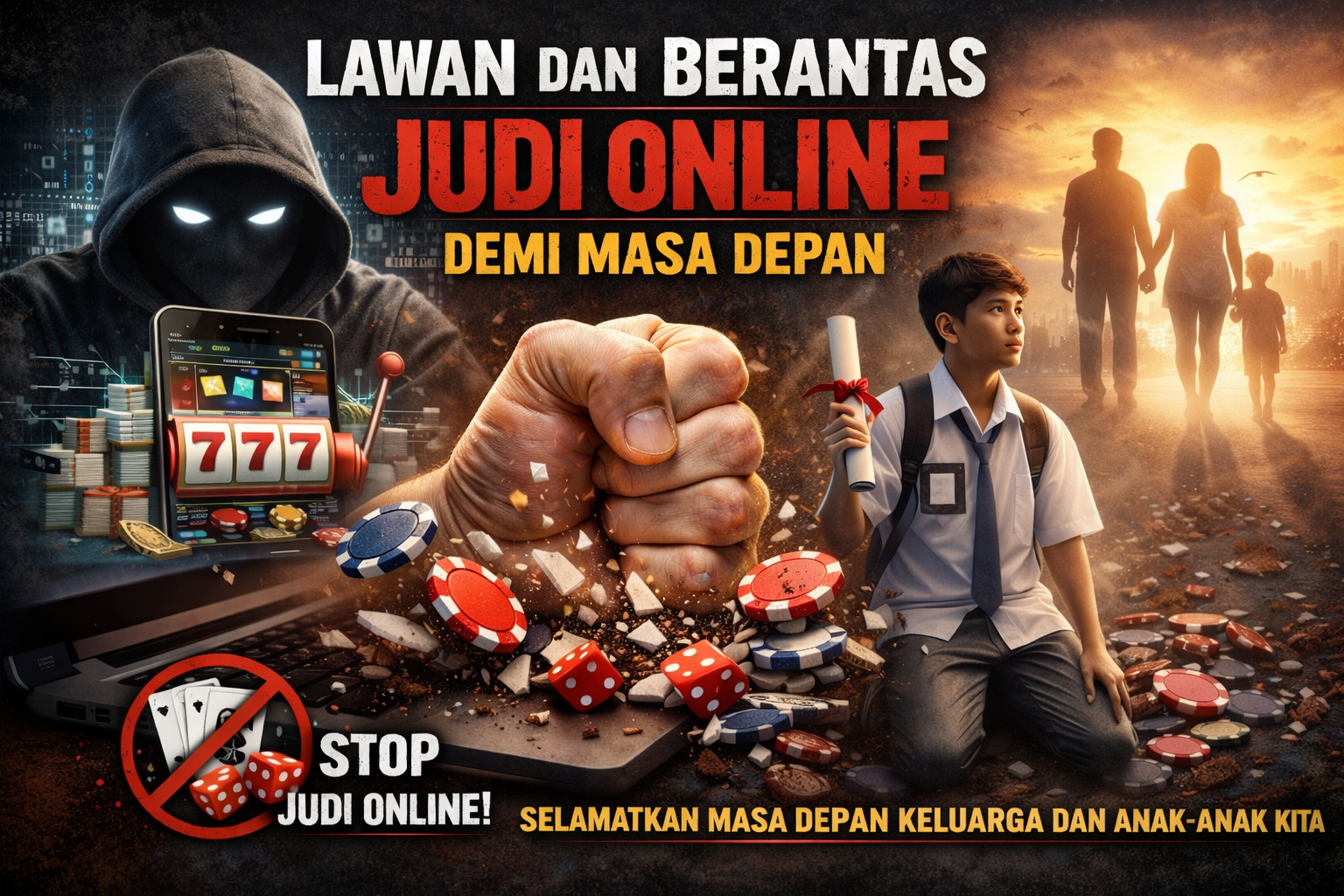 Lawan dan Berantas Judi Online demi Masa Depan