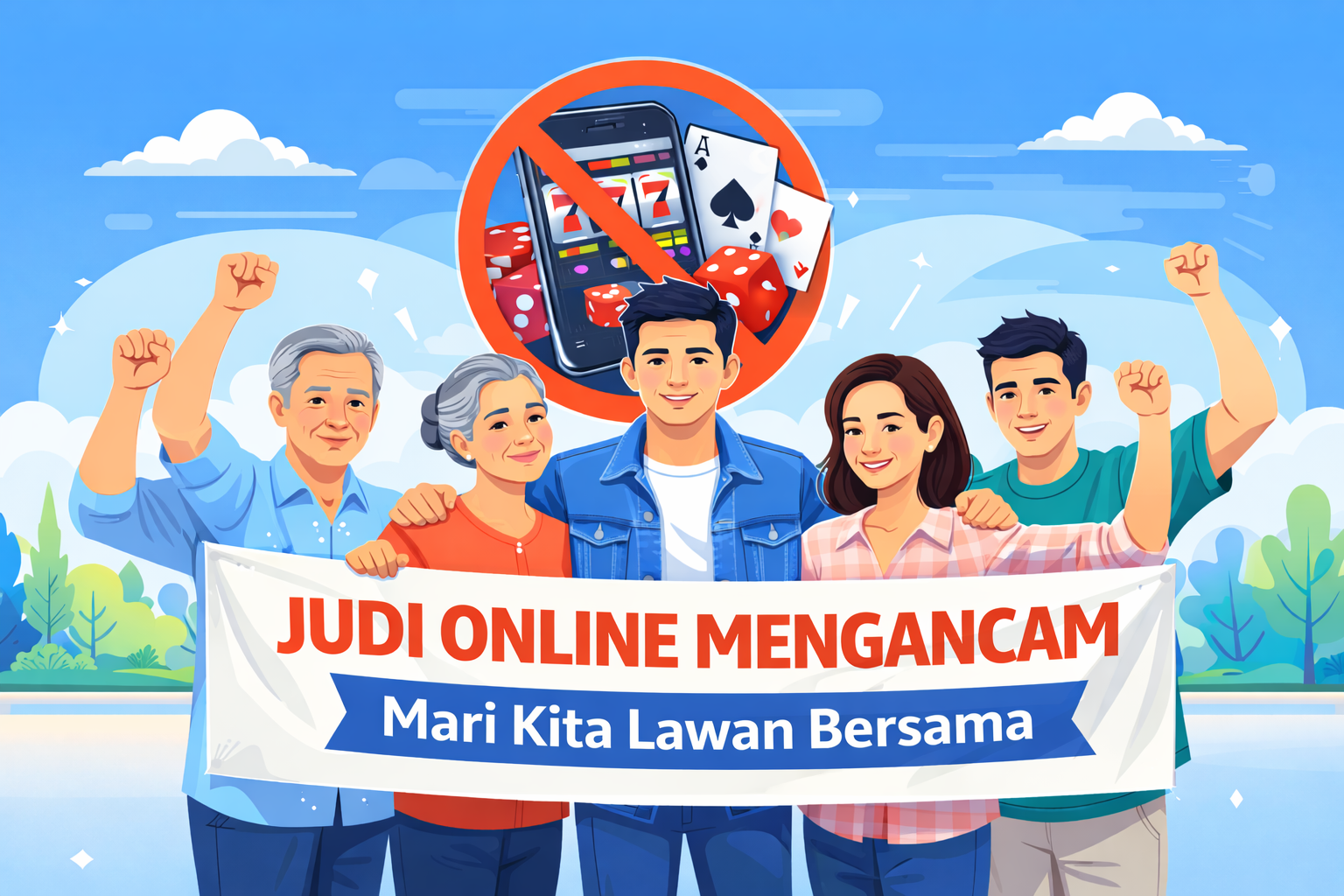 Judi Online Mengancam, Mari Kita Lawan Bersama