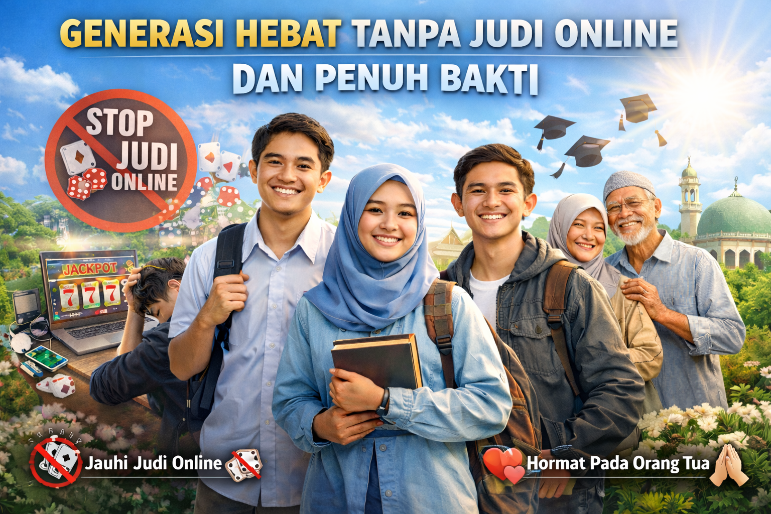 Generasi Hebat Tanpa Judi Online dan Penuh Bakti