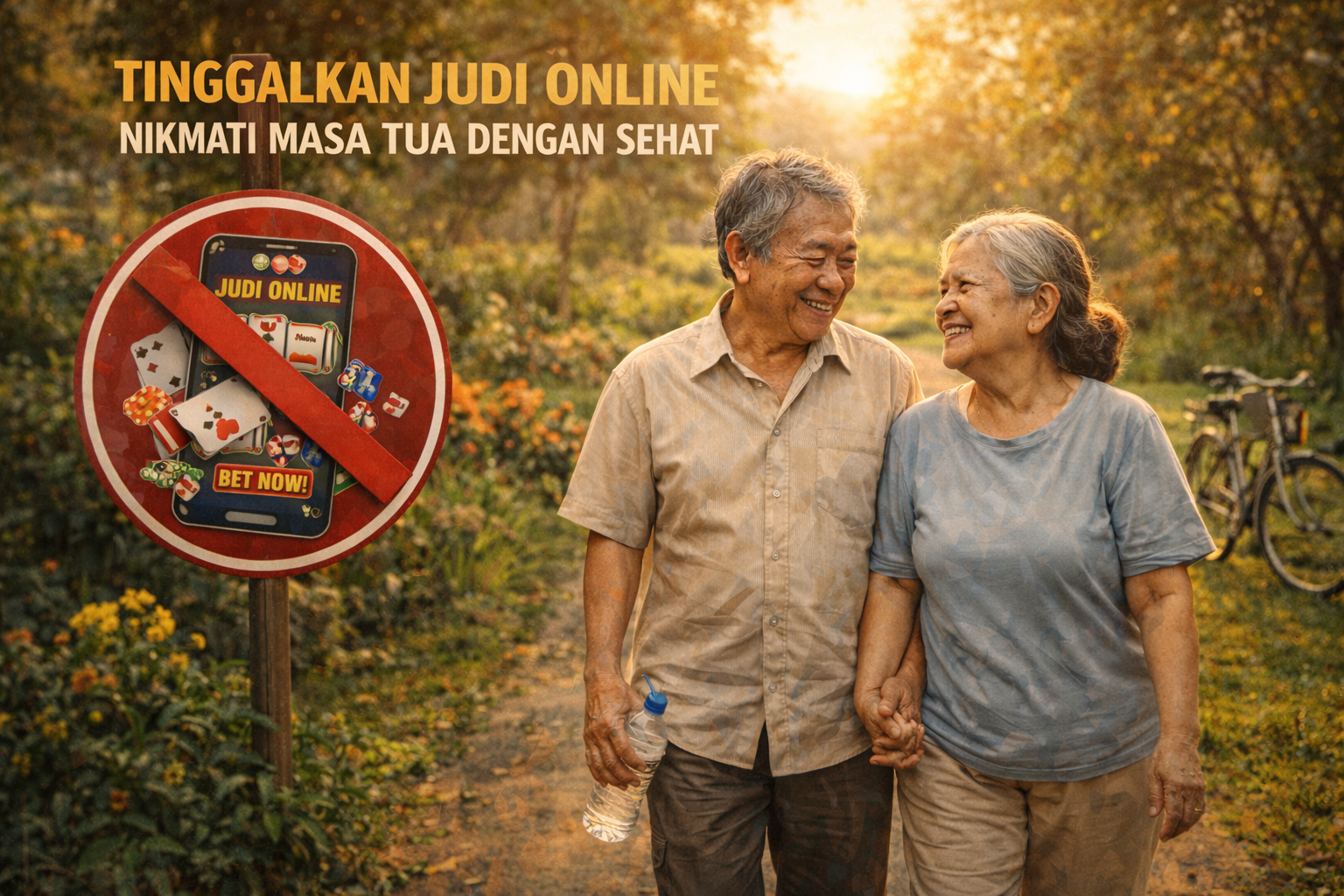 Tinggalkan Judi Online, Nikmati Masa Tua dengan Sehat