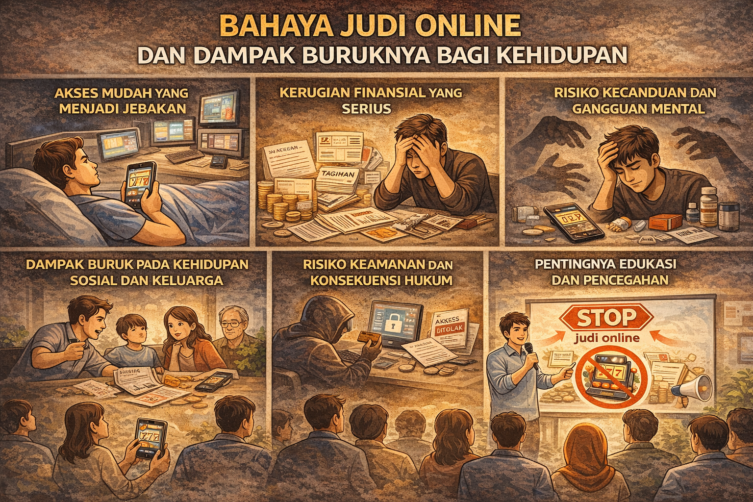 Bahaya Judi Online dan Dampak Buruknya bagi Kehidupan
