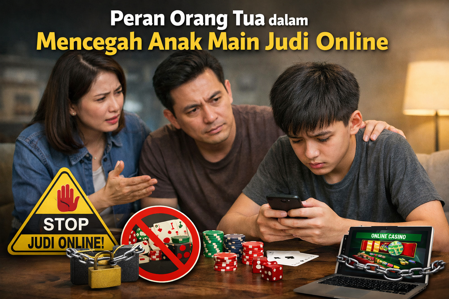 Peran Orang Tua dalam Mencegah Anak Main Judi Online