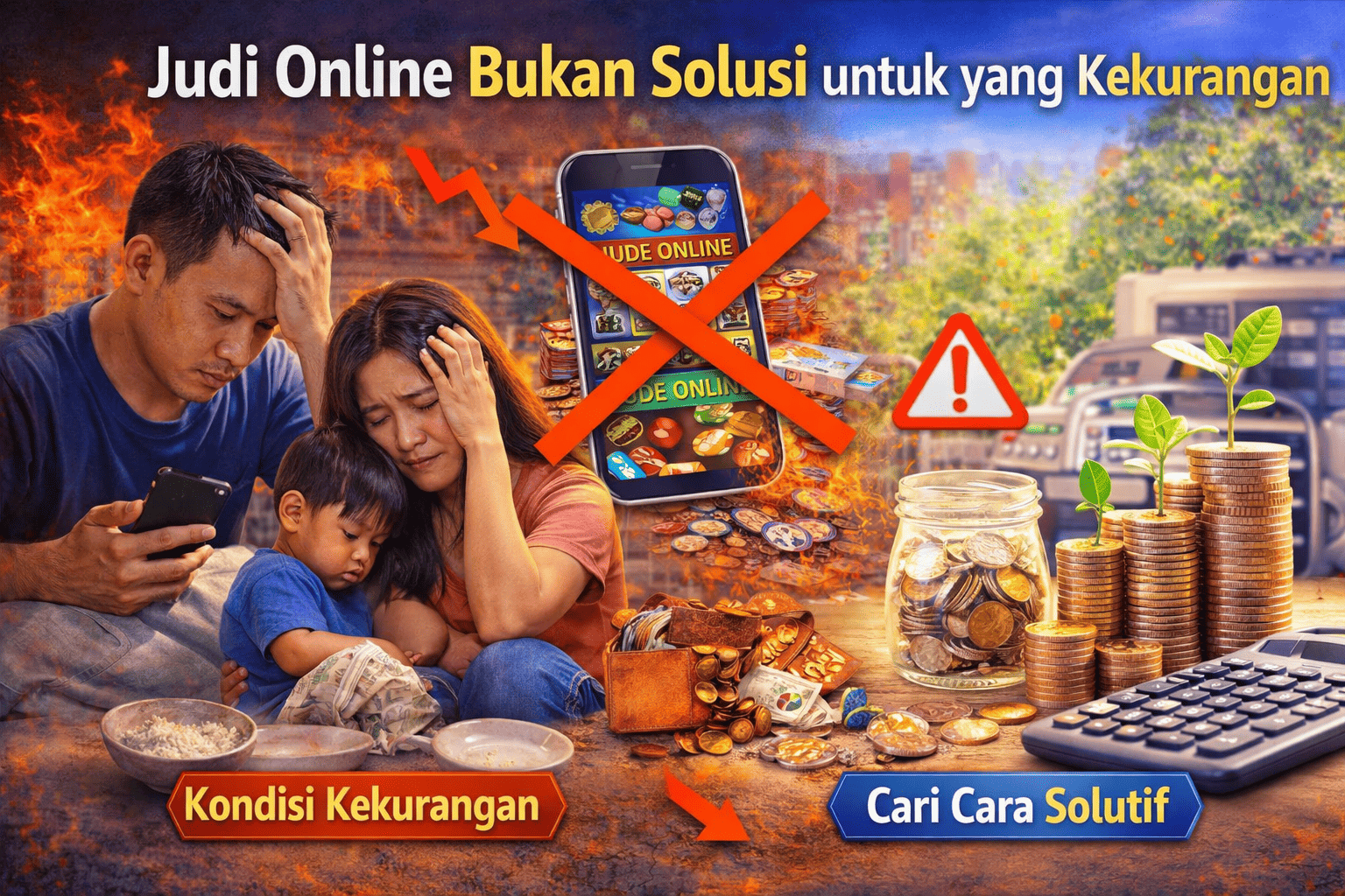 Judi Online Bukan Solusi untuk yang Kekurangan