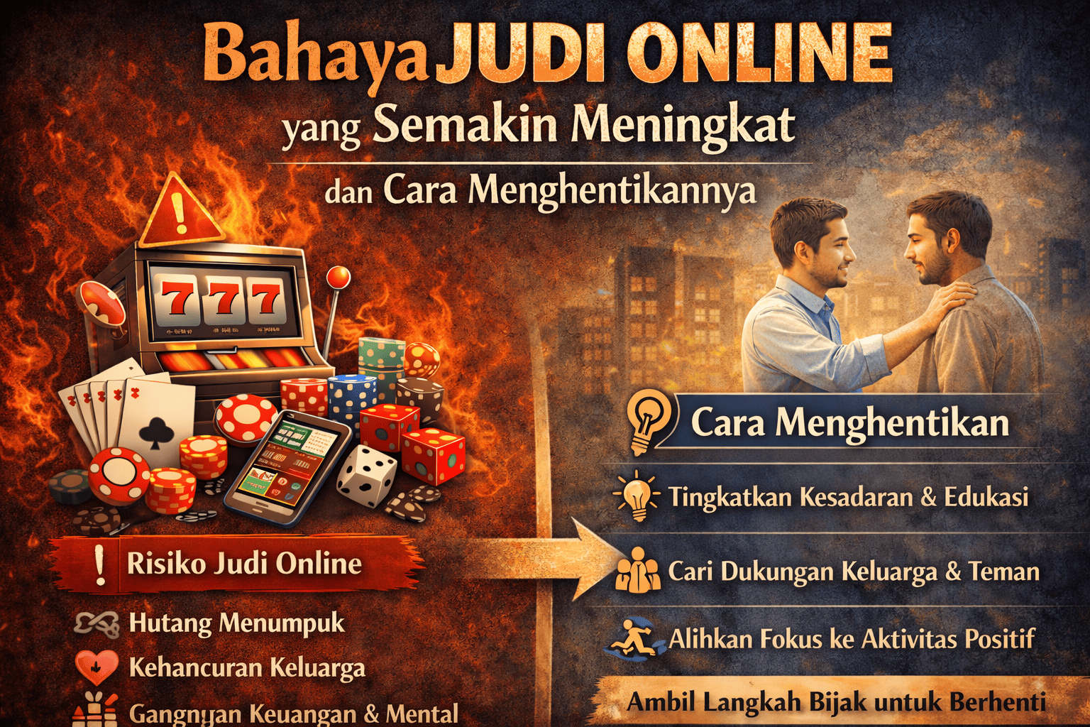 Bahaya Judi Online yang Semakin Meningkat dan Cara Menghentikannya