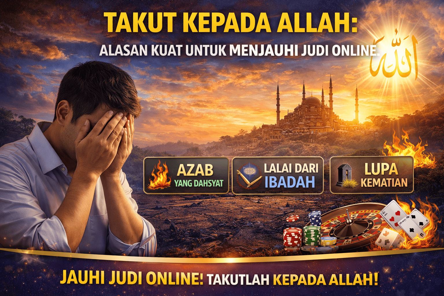 Takut kepada Allah: Alasan Kuat untuk Menjauhi Judi Online