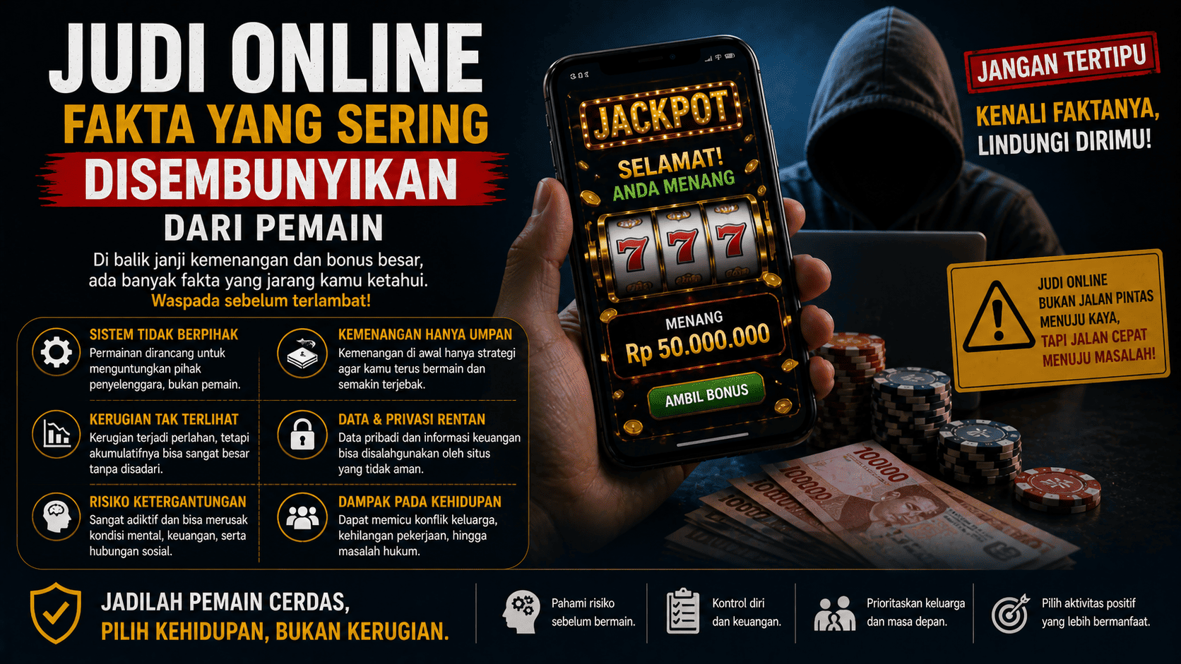 Judi Online Fakta yang Sering Disembunyikan dari Pemain