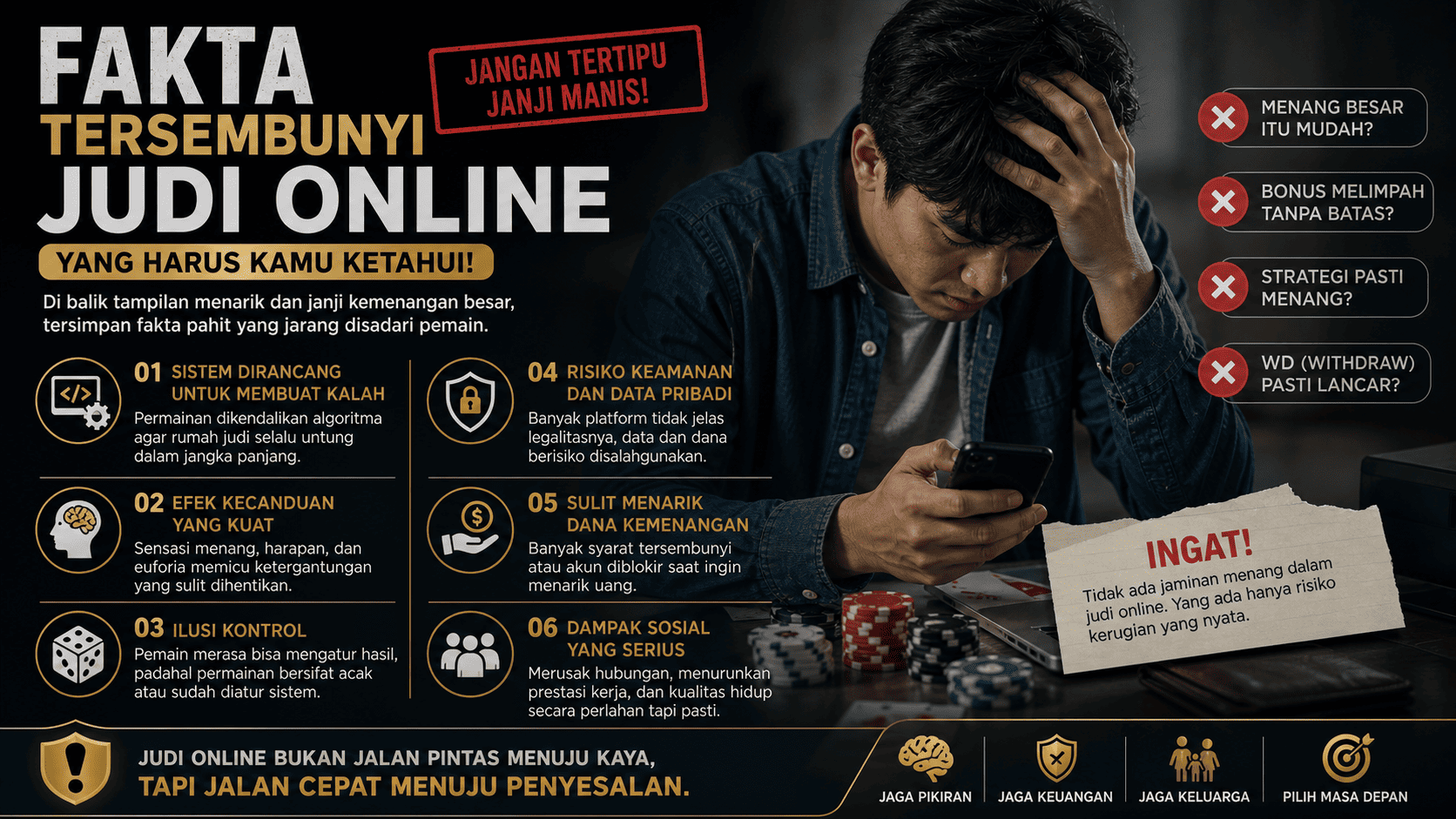 Fakta Tersembunyi Judi Online yang Harus Kamu Ketahui