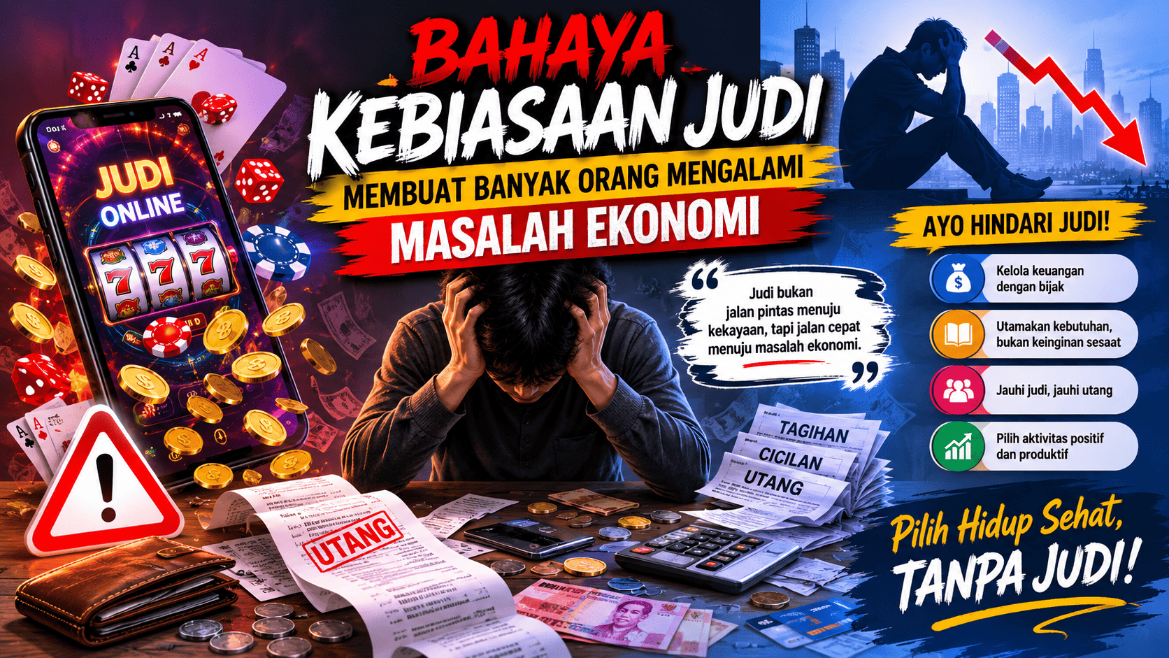 Kebiasaan Judi Membuat Banyak Orang Mengalami Masalah Ekonomi