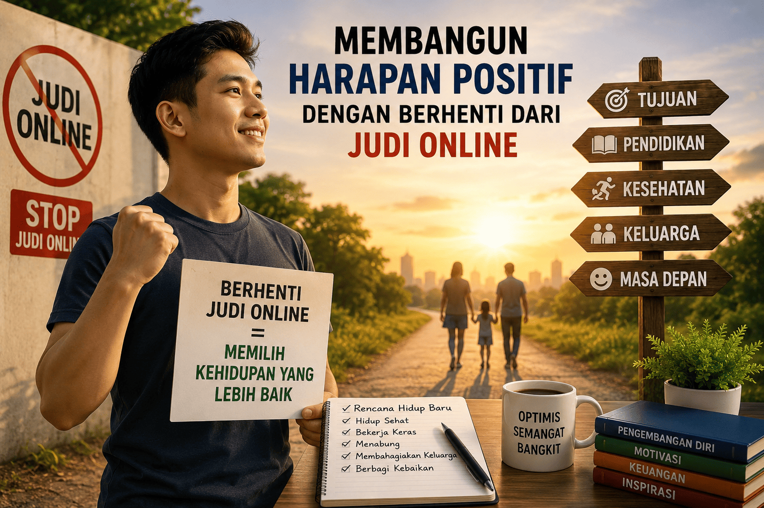 Membangun Harapan Positif dengan Berhenti dari Judi Online