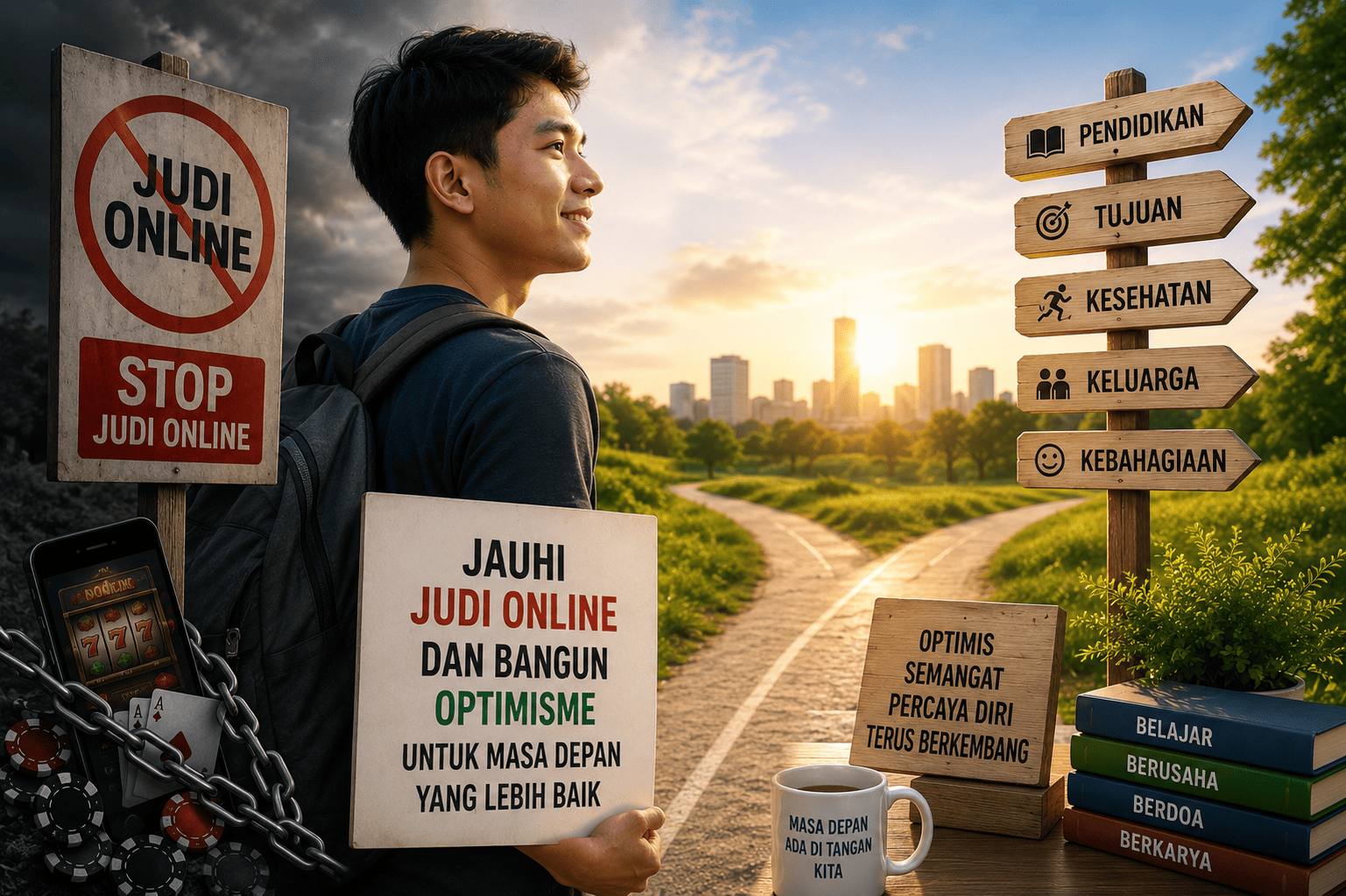 Jauhi Judi Online dan Bangun Optimisme untuk Masa Depan yang Lebih Baik